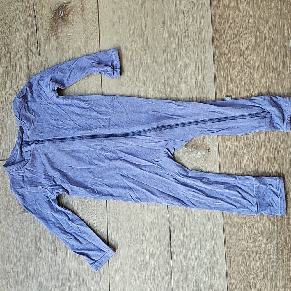 Kyte Baby Zippered Romper In Orchid